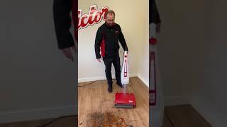 Victor Hyperglide 350 - Compact Scrubber Dryer Machine - Demonstration Video