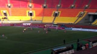 Kombarov misses freekick. Spartak-Tatary, 15.04.12