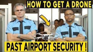 HOW TO GET A DJI DRONE PAST AIRPORT SECURITY ON HOLIDAY! DJI MINI 3 Pro