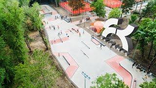 Бетонный скейтпарк #FKramps в Кишиневе | Skatepark in Chisinau