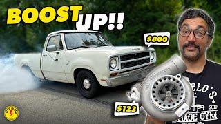 We DOUBLED the BOOST! DIRT CHEAP Turbo 6 Cylinder Build!