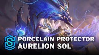 Porcelain Protector Aurelion Sol Skin Spotlight - League of Legends