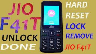 jio f41t hard reset