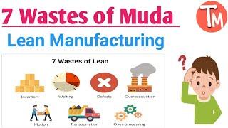 7 Wastes of Muda . 7 Wastes of Lean Manufacturing . 7 Wastes