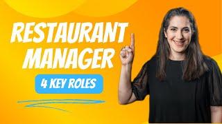 The ROLE of a great RESTAURANT MANAGER from a Restaurant Owner