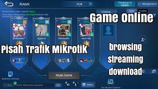 Pisah Trafik Prioritas Game Online Mikrotik