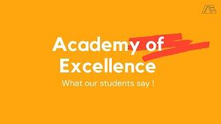 Academy of Excellence - Review by a student