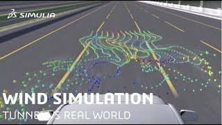 Vehicle Aerodynamics | Realistic Wind Simulation vs Wind Tunnel | SIMULIA PowerFLOW