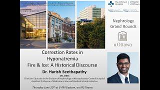 Hyponatremia Correction with Dr Harish Seethapathy