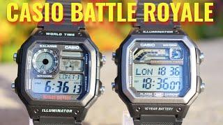 Casio Battle Royale: AE-1200WH vs WS-1600H