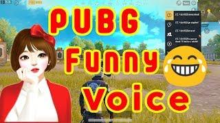 PUBG MOBILE FUNNY VOICE CHAT | EMULATOR and MOBILE METHODS | 007 TECH