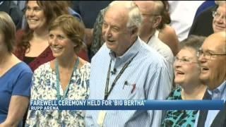 'Big Bertha' Removed From Rupp Arena's Rafters