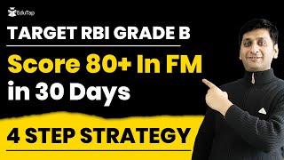 FM Strategy for RBI Grade B | FM Sources & Books | How To Prepare FM for RBI | FM Notes and Tests