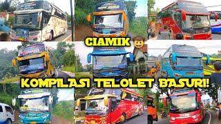 KOMPILASI KLAKSON TELOLET BASURI BUS ViRAL YANG UNIK & CIAMiK  