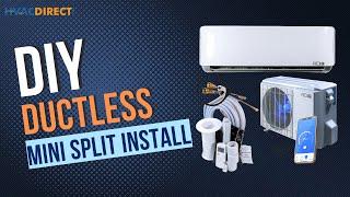 DIY Ductless Mini Split Install