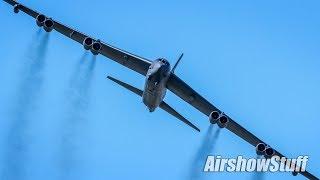 Oshkosh Bomber Day! B-17/B-29/B-25s/B-1/B-2/B-52 - EAA AirVenture Oshkosh 2017