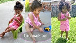 Mommy || Toddler Summer Essentials