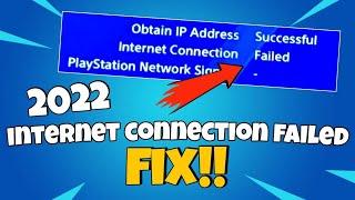 How to Fix Not Connecting to The Internet on PS4 | Internet Connection Failed PS4