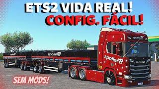 Como fazer perfil 100% simulado - ets2 igual vida real / dicas ets2