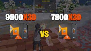 9800X3D VS 7800X3D  | Fortnite Performance Mode