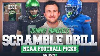 Johnny Manziel PREDICTS Every CFP Quarterfinals Matchup | College Football Playoff Best Bets