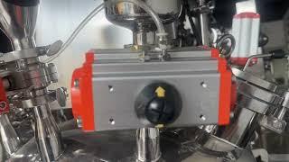 Please check the automatic valve in machine
