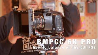 Can you use the BMPCC 6K Pro on a gimbal? (blackmagic pocket 6k pro)