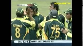 PAKISTAN VS IRELAND 2007 WORLD CUP, IRELAND INNING