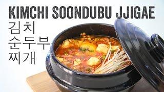 Kimchi Soondubu Jjigae (Kimchi Soft Tofu Stew: 김치순두부찌개) Recipe: Season 4, Ep. 4 - Chef Julie Yoon