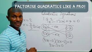 Master Quadratic Equations by Factorization | 15+ Solved Examples | Ultimate Guide.