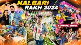 নলবাৰী ৰাসত অৱস্থা বেয়া  Next Level Experience at Nalbari Rakh 2024 | Tsunami Ride