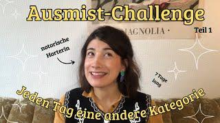 7 Tage Ausmist-Challenge | nach *Kategorien* ausmisten Teil 1