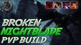 BROKEN Nightblade PvP Build - Scribes of Fate  INSANE DAMAGE | SOLO & GROUP BUILD   ESO NB Build