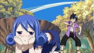 Fairy Tail - Gray sitting on Juvia