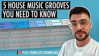 5 House Drum Patterns You NEED to Know in 2023 [+ Template DL]