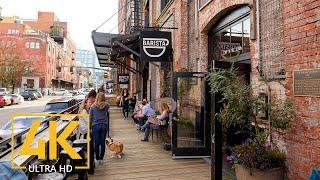 4K Virtual Walking Tour through Portland Downtown, Oregon State - City Walks