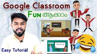 Make Google classroom Fun, Attractive with google slides| Classroom tips| Slides tutorial| Bitmoji