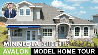 BIG House on the Hills of Minneola | 6 BR 4,000 SF | Avalon w Bonus Model Home Tour Orlando Realtor