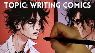  WRITING PROCESS for my comic! // how I go from character and setting to script and storyline