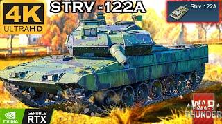 Strv 122A War Thunder Gameplay |Strv 122 War Thunder Ground RB |STRV 122A Experience