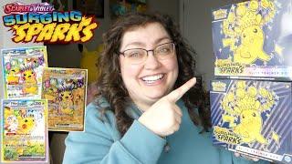 I PULLED PIKACHU (WHICH ONE??)  | Opening TWO Pokémon "STELLAR CROWN" Elite Trainer Boxes!!!