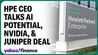 HPE CEO: Juniper deal positions us for AI gains