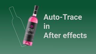 Auto trace in Adobe After effects