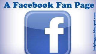 How To Create Facebook Page it is very easy steps