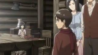 Mikasa first time meeting Eren | Attack On Titan OVA 8