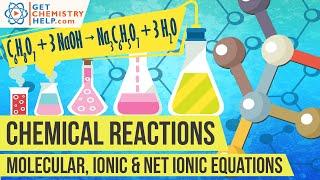 Chemistry Lesson: Molecular, Complete Ionic & Net Ionic Equations