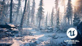Winter Environment - Nature Pack - Preview Video - Unreal Marketplace - UE5