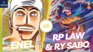 [OP06/EB01] Enel vs RP Law & vs RY Sabo - The Return Of Enel!! Deck Breakdown & Gameplay - OPCG