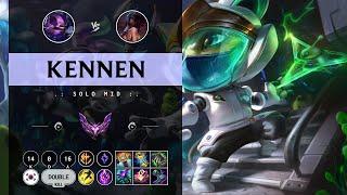 Kennen Mid vs Akali - KR Master Patch 14.11