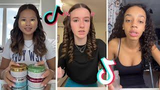 Makeup Tutorial Tiktok Compilation - GRWM  ( Get Ready With Me ) ️(Skincare, Makeup, Outfits) 941